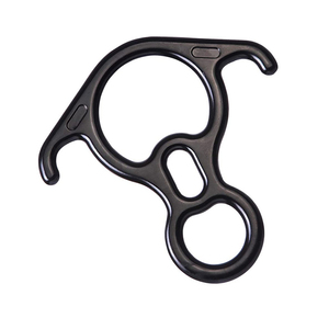 XLAN 50kN 8 Figure Descender en alliage d'aluminium pour l'assurancement et la descente en corde, équipement pour l'alpinisme et la descente en corde en extérieur - Product Image 2