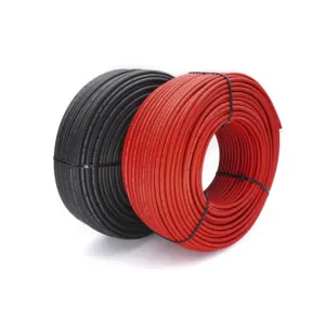 TUV Certification solar terminal cable Single Core PV1-F 1x1.5mm2 4mm2 6mm2 electrical wire dc solar pv panel cable