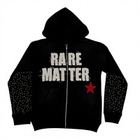 Sudadera con Capucha y Parche Bordado con Logotipo Personalizado, Estilo Urbano, Lavado Ácido, 100% Algodón Orgánico, Felpa de 500g, Transpirable, para Invierno