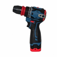 Perceuse sans fil 16,8 V sans balais mains libres avec batterie au lithium, vitesse variable, contrôle du couple 10 mm, tournevis électrique