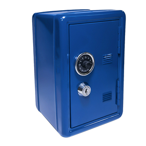 Alcancía para Niños con Candado, Caja de Seguridad de Metal para Monedas con Llave <span class=keywords><strong>y</strong></span> Contraseña - Product Image 6