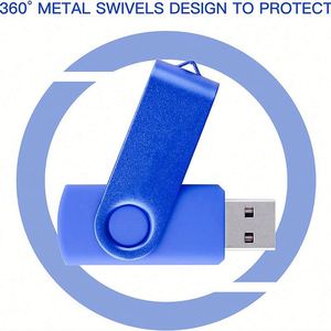 Clé USB 2.0 personnalisée avec logo, capacités de 8 Go, 16 Go, 32 Go, 64 Go, 128 Go, largement utilisée pour le transfert et le stockage de fichiers personnels et professionnels - Product Image 2