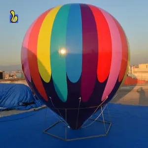 Giant Parade Helium Balloon Inflatable Hot Air Shaped Flying Balloon For Advertising