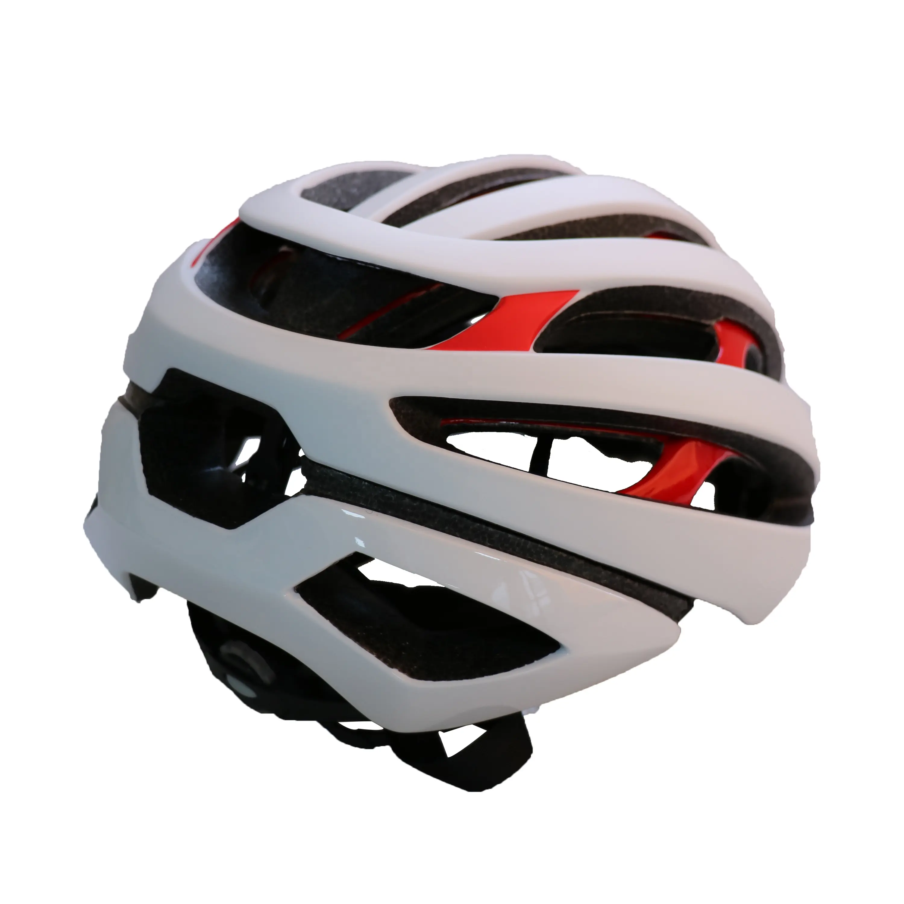 Casco da crash 2024 di buona qualità/casco da bici da strada di alta qualità bianco puro per la guida di caschi sportivi da corsa per adulti all'aperto