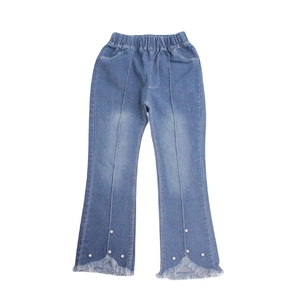 Jeans en Coton Évasés pour Filles, Nouveau Style Adolescent Multi-Styles, Mode Vêtements Décontractés, Soldes Chaudes - Product Image 1