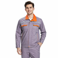 Uniforme de travail unisexe personnalisé en coton avec impression UV antistatique et protection contre les aiguilles pour les commandes d'équipe ODM