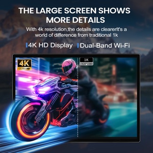 13.5 Inch Android 11 Headrest Monitor Rotatable Car Rear Seat Screen WiFi <b>USB</b> Mirror Link - Product Image 2