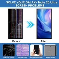 Écran d'assemblage pour Samsung Note20 Ultra N985 N986, écran OLED incurvé 6,9 pouces 5G LCD tactile de remplacement, garantie 1 an