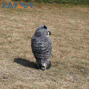 Ornements de hibou en plastique pour effrayer les oiseaux - Product Image 4