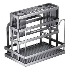 Support de rangement pour couteaux de cuisine, planche à découper de comptoir, porte-couteaux, <span class=keywords><strong>cage</strong></span> à baguettes, rangement intégré pour la maison - Product Image 4