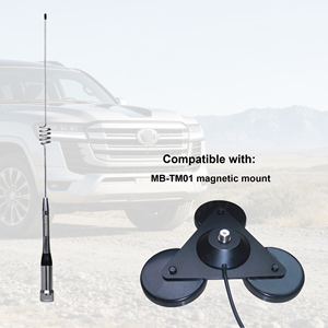 Antena de Látigo de Acero Inoxidable VM10A 147MHz CB, Base de Resorte Flexible de Alta Resistencia para Camioneta, Jeep, Todoterreno, <span class=keywords><strong>Radio</strong></span> de Banda Ciudadana - Product Image 3