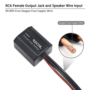 อุปกรณ์แยกสัญญาณเสียงแบบวงจรปิด 2 ช่องสัญญาณ RCA สเตอริโอ รุ่น Edge GLIRCA ออกแบบมาสำหรับสัญญาณเสียง ช่วยลดเสียงรบกวน - Product Image 3