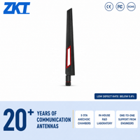 Antena de Router Inalámbrico para Exteriores de Doble Banda, Largo Alcance de 50 Millas, Receptor Omnidireccional de 10dbi, Antena de Comunicación de 2.4g y 5.8g