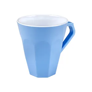 Wholesale Custom Design Mugs Supplier Blue Melamine Sublimation Mugs Coffee Cup