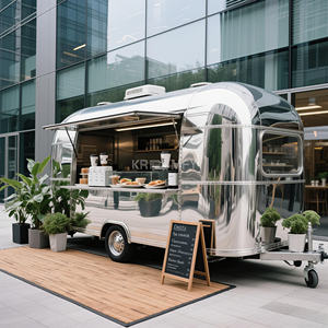 Camion de kebab mobile 2025, chariot, bar, restaurant, cuisine portable sur roues, camion de crème glacée, barbecue, camion de nourriture, remorque - Product Image 3