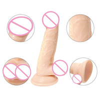 Wholesale PVC Dildo Toy for Women Japanese Sexy Bulk Dildo Masturbation China Supplier