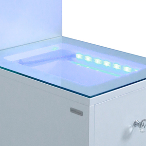 <span class=keywords><strong>Torre</strong></span> Glam de 5 Cajones con Estante LED y Gancho para Joyas, para Colocar Junto a la Mesa de Maquillaje, para Sala de Estar o Dormitorio, Muebles de Lujo OEM para Minoristas - Product Image 3