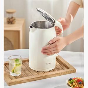 Hervidor Eléctrico Wahin de 1L-2L de Capacidad, Color Albaricoque Claro, Compatible con Inducción, Base Giratoria de 360 Grados, para Uso en el Hogar y Dormitorios - Product Image 4