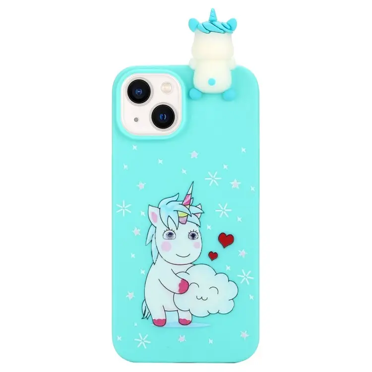 Hot Sale 3D Cute Phone Cover Shockproof Case for iPhone 14 Plus funny phone cases