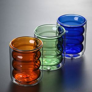 Bocaux à bougies en verre à double paroi en borosilicate de haute qualité, décoratifs et colorés, 8 oz (240 ml), vente en gros sur mesure - Product Image 6