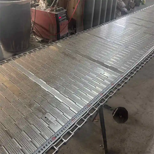 Courroie transporteuse professionnelle personnalisable en acier inoxydable de qualité alimentaire SS304 à haute charge - Product Image 2