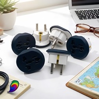 Adaptateur de voyage universel tout-en-un professionnel, prise internationale UK EU AU, utilisation mondiale, hôpital et usage commercial