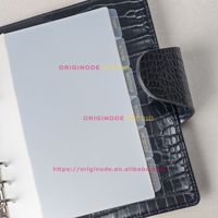 Séparateurs de planificateur en PP dépoli avec texte doré personnalisé, 6 onglets, pour classeurs à 6 anneaux A5 A6, séparateurs de page d'indexation en plastique