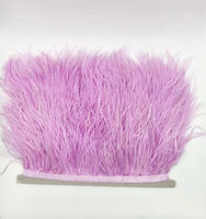 Vente flash : Franges en plumes d'autruche naturelles pour la couture de jupes, robes, costumes de fête, carnaval, accessoires vestimentaires