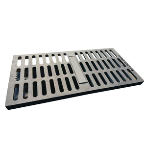 Grilles de <span class=keywords><strong>caniveau</strong></span> conformes à la norme EN124-1994 A15 B125 C250 <span class=keywords><strong>D400</strong></span>, Couvercles de regard en <span class=keywords><strong>fonte</strong></span> ductile GGG500-7, Prix - Product Image 4