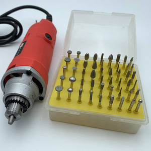 أدوات طحن ماسية، مجموعات لقم حفر صغيرة لنحت الحجر، ملحقات، لقم نقش مطلية كهربائياً للزجاج والحجر - Product Image 5