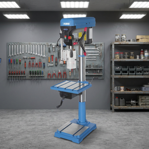 Taladro de Columna FERVI 0252/400V con Transmisión por Correa, Mandril B18 de 1-16 mm, Capacidad de Perforación Continua de 20 mm, Alta Capacidad de Perforación - Product Image 2