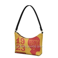 Sac à bandoulière personnalisable NSPDK Sisters Sorority pour femme, le plus vendu, pour les voyages en plein air, sac sous le bras tendance en PU