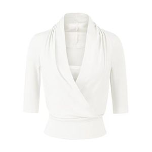 Blusas Holgadas de Manga Larga con Cuello en V para Mujer, Estilo Coreano, Camisa de Trabajo Elegante para Uso Formal y Casual de Negocios - Product Image 2