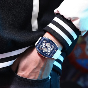 CURREN 8442 Top Brand Men's <b>Watches</b> Luxury Square Quartz Wristwatch Waterproof Luminous Chronograph <b>Watch</b> for Men Date Clock - Product Image 2
