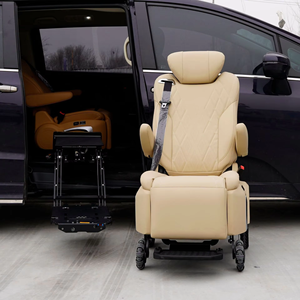 V-Class W447 <span class=keywords><strong>Toyota</strong></span> Coaster SUV personnalisé 7 places, fourgon électrique de luxe avec sièges relevables Sprinter, kit intérieur en fibre de carbone - Product Image 6