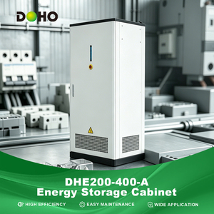 Système de stockage d'énergie hybride au lithium-ion DOHO DHE200-400-A 50kW/100kWh, batterie LFP intelligente refroidie par air, indice de protection IP54, CAN/TCP/IP - Product Image 2