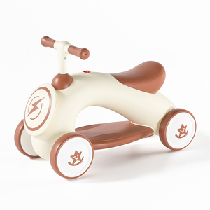 Vélo d'équilibre pour enfants de 2 à 6 ans, unisexe, jouet d'extérieur en forme de voiture, en plastique, à pousser, prix de gros - Product Image 1