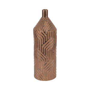Vaso Decorativo Oversize con Motivo a Ciottoli, Vaso Moderno Glamour per Fiori, per Soggiorno, Camera da Letto, Ufficio - Product Image 1