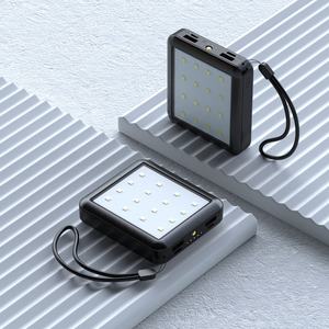 Tendances : Batteries externes 20000 mAh à double sortie USB avec écran LED, charge rapide, 4 câbles universels intégrés, portables - Product Image 6