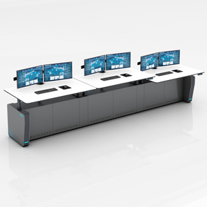 Hiện đại tùy chỉnh văn phòng bàn thường vụ kỹ thuật đồ nội thất có thể điều chỉnh chiều cao không gian thành phần trung tâm chỉ huy điều hành giao diện điều khiển - Product Image 1