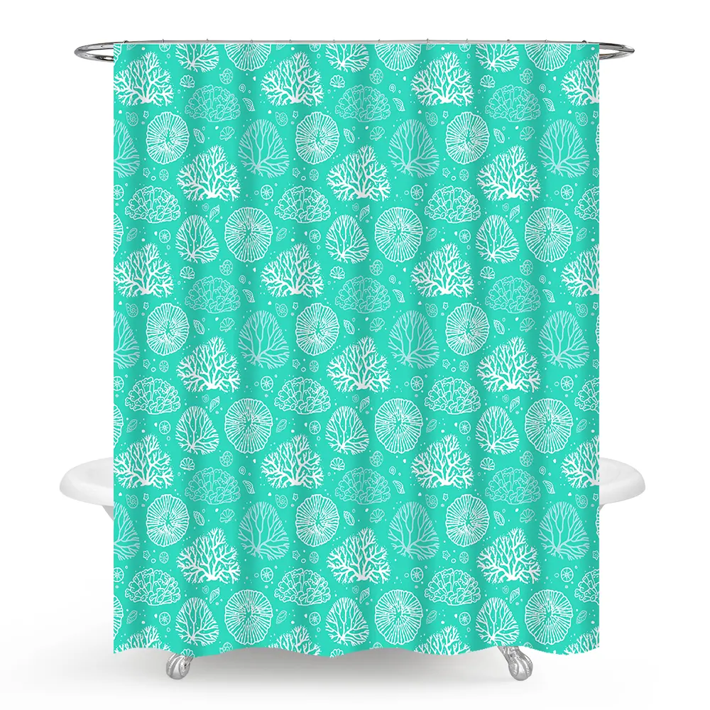 Printed Fabric Shower curtains