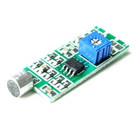 Module de préamplificateur de microphone à gain réglable, amplificateur audio pour micro, collecteur de voix, DIY, pour microphone à condensateur électret