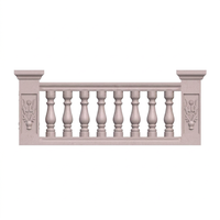 Vente directe d'usine, moules à balustres en plastique et en béton de haute qualité, différents styles, moules pour balustrades et rampes