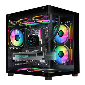 เดสก์ท็อปเกม5600ซีพียู Gtx1660s 6g 500GB M2 8G แรมพีซีแบบ All In One คอมพิวเตอร์ตั้งโต๊ะสำหรับเล่นเกม - Product Image 2