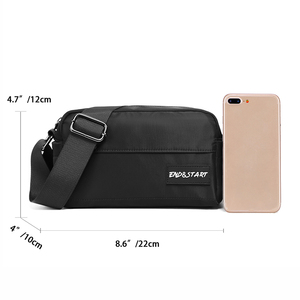 Sac à bandoulière City Pouch avec poche et sangle réglable sac à bandoulière sac à bandoulière hommes - Product Image 2