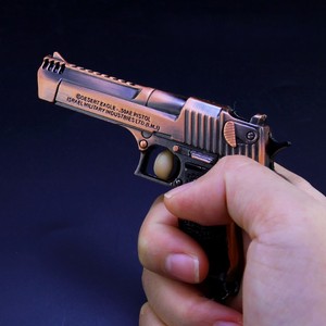 Mini Desert Eagle Aleación de Metal modelo de mano llavero juguete para regalo para niños llavero táctico - Product Image 6
