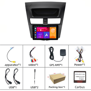 Weijunpro araba <span class=keywords><strong>android</strong></span> müzik seti depolama kablosuz Carplay WIFI GPS kam yap-2DIN Mazda BT-50 Dashboard bölünmüş ekran Revers yardım - Product Image 2