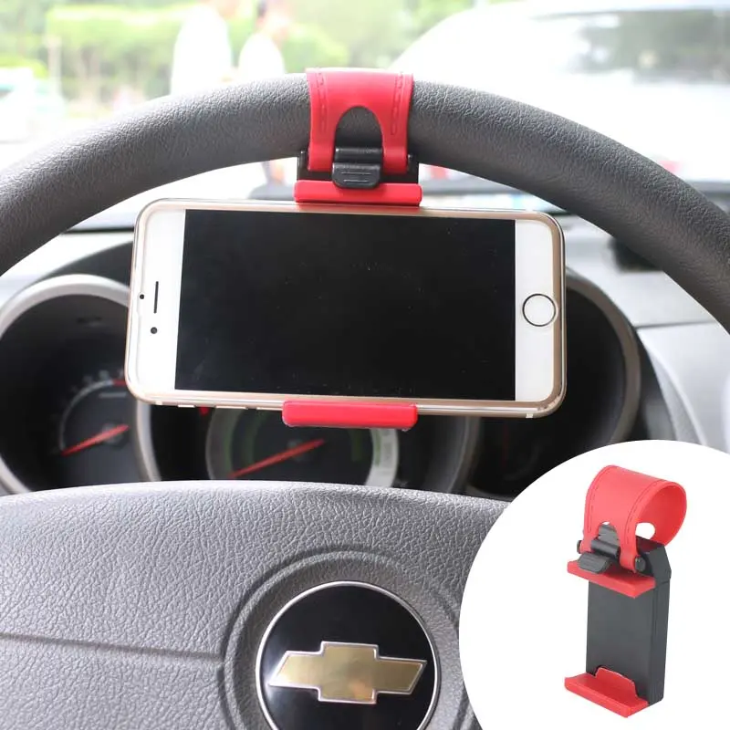 Support de téléphone pour volant de voiture Support universel pour caméra GPS pour vélo Support pour téléphone