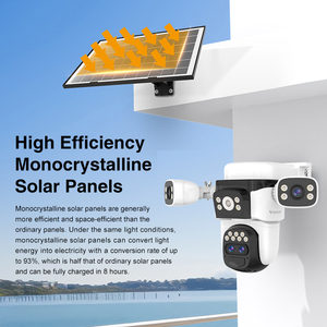 Cámara de Seguridad PTZ Inalámbrica O-KAM Pro BG621ZS de 12MP con Zoom 10x, Energía Solar y Detección Humana, Cuatro Lentes para Red IP en Exteriores - Product Image 6