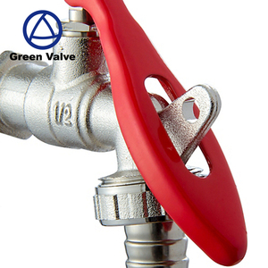 Robinet de robinet d'eau Bibcock en laiton personnalisable de haute qualité robinet à tournant sphérique manuel pour <span class=keywords><strong>jardin</strong></span> <span class=keywords><strong>Zinc</strong></span> moderne pour bassin de Machine à laver - Product Image 2